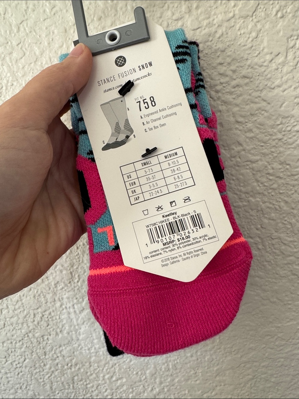 Stance Fusion- Snow Socks- Small